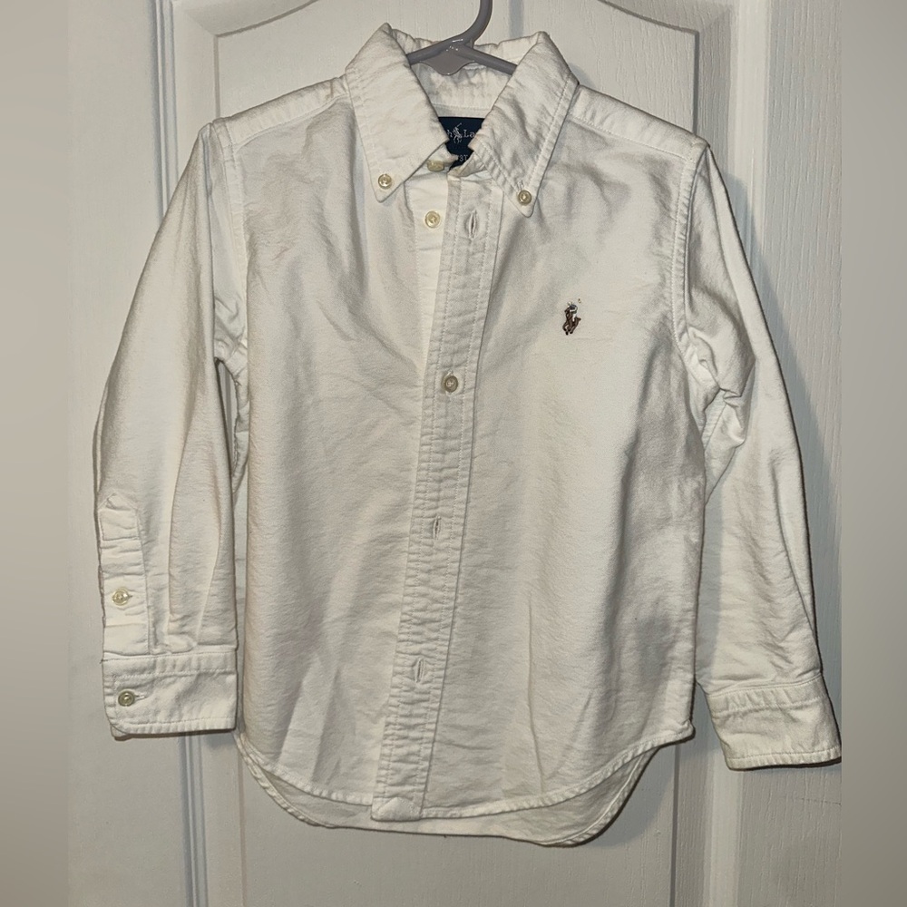 Toddler Boys Polo Ralph Lauren Button Up Shirt